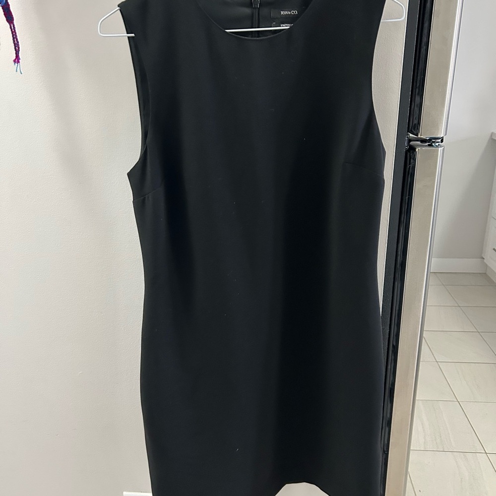 RW&CO. Elegant Black Mini Dress